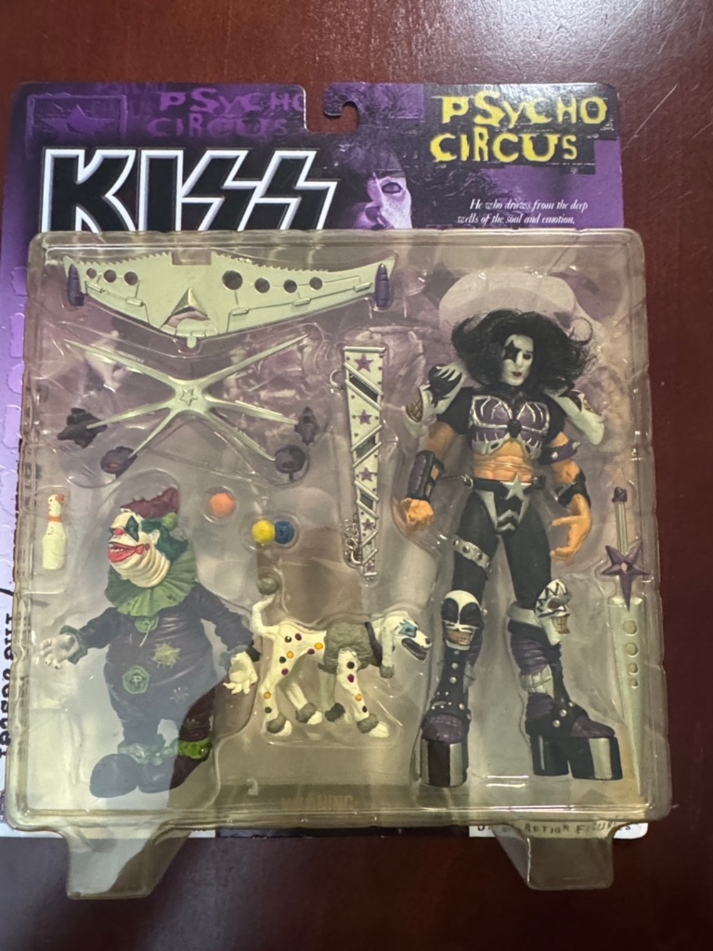 Vintage NIB KISS Psycho Circus Paul Stanley Action Figure
